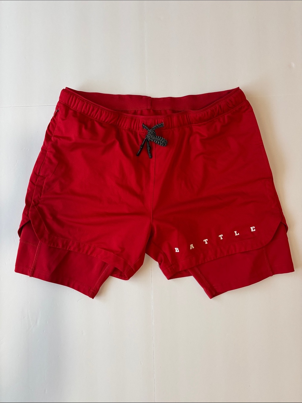 Red Men's Athletic Shorts